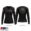 Pearsall PD Women's Long Sleeve V-neck Shirt - 1