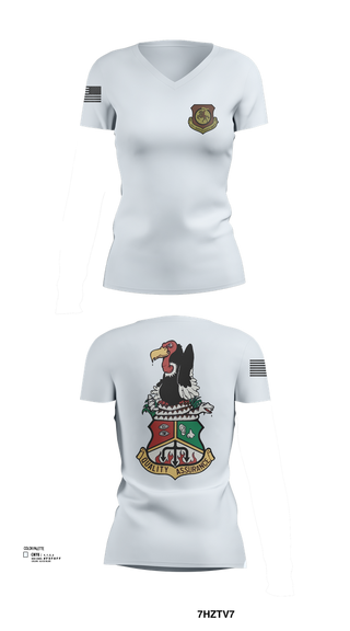 Womens Short Sleeve Vneck Shirt, 452nd MXG, Air Force, Teamtime, Team time, sublimation, custom sports apparel, team uniforms, spirit wear, spiritwear, sports uniforms, custom shirts, team store, custom team store, fundraiser sports, apparel fundraiser