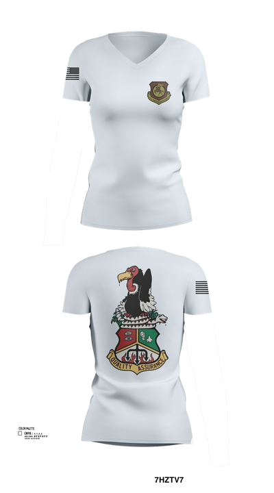 Vipers Women's Short Sleeve V-neck Shirt - 38