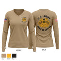 7th Engineer Dive Detachment Women's Long Sleeve V-neck Shirt - 1
