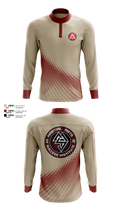 Gracie JiuJitsu Athens 70978792 Quarter Zip Jacket - 100