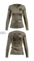 396th MCGA Women's Long Sleeve V-neck Shirt - 24 (1)