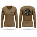 1PLT 754th OD CO (EOD) 35754717 Women's Long Sleeve V-neck Shirt - 2