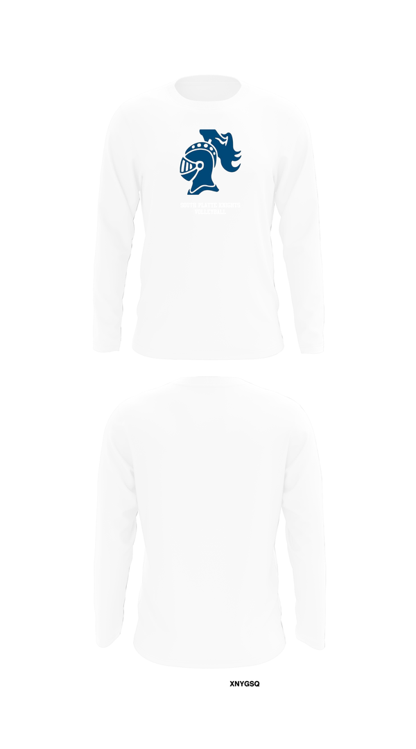Long Sleeve Performance Shirt, South Platte Knights Volleyball, Women's Volleyball, Teamtime, Team time, sublimation, custom sports apparel, team uniforms, spirit wear, spiritwear, sports uniforms, custom shirts, team store, custom team store, fundraiser sports, apparel fundraiser