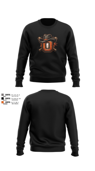 Crew Neck Sweatshirt, Oxford Outlaws, Baseball, Teamtime, Team time, sublimation, custom sports apparel, team uniforms, spirit wear, spiritwear, sports uniforms, custom shirts, team store, custom team store, fundraiser sports, apparel fundraiser