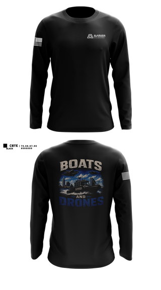 Long Sleeve Performance Shirt, Alabama Port Authority Police, Police, Teamtime, Team time, sublimation, custom sports apparel, team uniforms, spirit wear, spiritwear, sports uniforms, custom shirts, team store, custom team store, fundraiser sports, apparel fundraiser