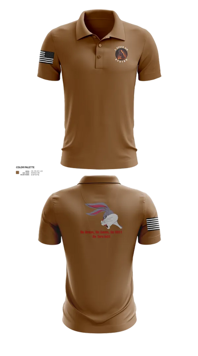 H Co, 2-325TH AIR 41315861 Short Sleeve Performance Polo - 21