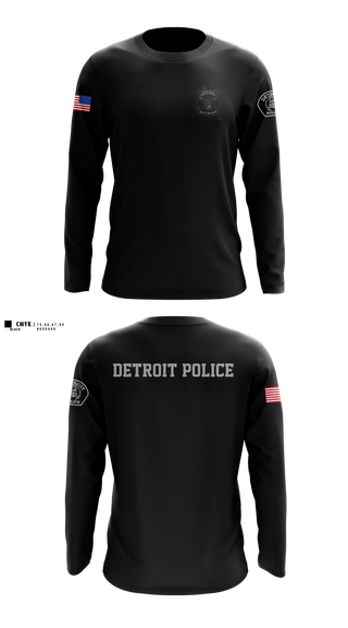 Long Sleeve Performance Shirt, 12th Precinct Special Operations, Police, Teamtime, Team time, sublimation, custom sports apparel, team uniforms, spirit wear, spiritwear, sports uniforms, custom shirts, team store, custom team store, fundraiser sports, apparel fundraiser