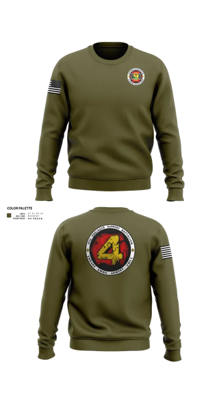 Crew Neck Sweatshirt, 9th Engineer Support Battalion, Marines, Teamtime, Team time, sublimation, custom sports apparel, team uniforms, spirit wear, spiritwear, sports uniforms, custom shirts, team store, custom team store, fundraiser sports, apparel fundraiser
