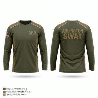 Long Sleeve Performance Shirt, APD Sniper Team, Police, Teamtime, Team time, sublimation, custom sports apparel, team uniforms, spirit wear, spiritwear, sports uniforms, custom shirts, team store, custom team store, fundraiser sports, apparel fundraiser