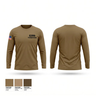 Long Sleeve Performance Shirt, 630th Transportation, Army, Teamtime, Team time, sublimation, custom sports apparel, team uniforms, spirit wear, spiritwear, sports uniforms, custom shirts, team store, custom team store, fundraiser sports, apparel fundraiser