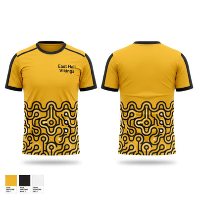East Hall Vikings Short Sleeve Performance Shirt - 1