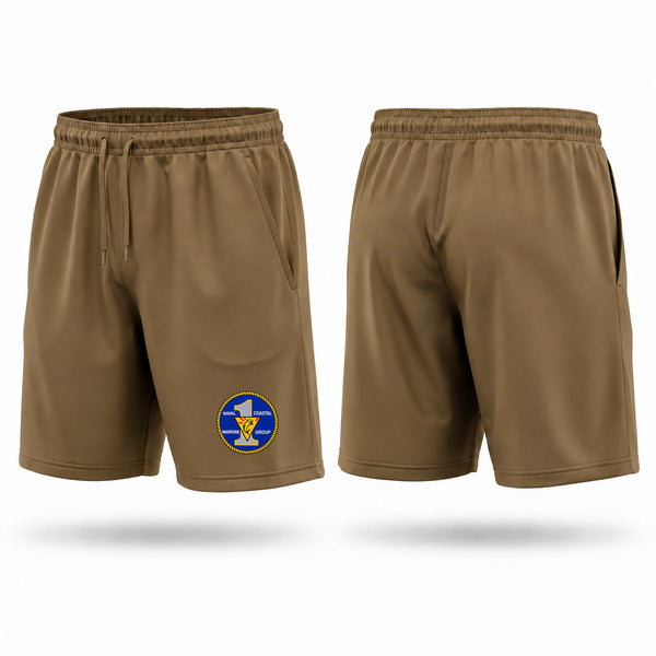 Athletic Shorts With Pockets, Mobile Inshore Undersea Warfare Unit 108, Navy, Teamtime, Team time, sublimation, custom sports apparel, team uniforms, spirit wear, spiritwear, sports uniforms, custom shirts, team store, custom team store, fundraiser sports, apparel fundraiser