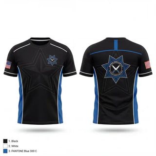 Short Sleeve Performance Shirt, Arrest and Control, Police, Teamtime, Team time, sublimation, custom sports apparel, team uniforms, spirit wear, spiritwear, sports uniforms, custom shirts, team store, custom team store, fundraiser sports, apparel fundraiser
