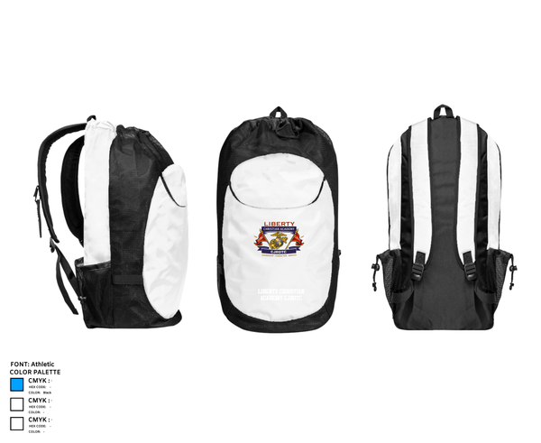 Gear Bag, Liberty Christian Academy CJROTC, Marines, Teamtime, Team time, sublimation, custom sports apparel, team uniforms, spirit wear, spiritwear, sports uniforms, custom shirts, team store, custom team store, fundraiser sports, apparel fundraiser