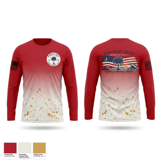 Long Sleeve Performance Shirt, VFW post 10420, , Teamtime, Team time, sublimation, custom sports apparel, team uniforms, spirit wear, spiritwear, sports uniforms, custom shirts, team store, custom team store, fundraiser sports, apparel fundraiser