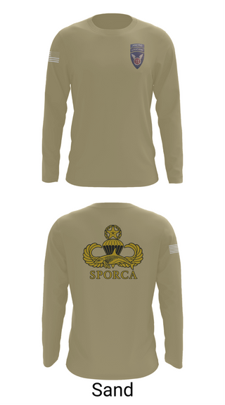 Long Sleeve Performance Shirt, HHC, 725th BSB, 2/11 ABN, , Teamtime, Team time, sublimation, custom sports apparel, team uniforms, spirit wear, spiritwear, sports uniforms, custom shirts, team store, custom team store, fundraiser sports, apparel fundraiser
