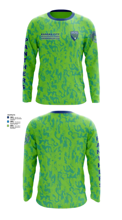 Kansas City Missouri Police Athletic League Panthers (Soccer) 2790826 Long Sleeve Performance Shirt 9