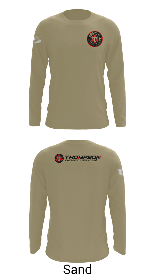 Long Sleeve Performance Shirt, Thompson EMS, , Teamtime, Team time, sublimation, custom sports apparel, team uniforms, spirit wear, spiritwear, sports uniforms, custom shirts, team store, custom team store, fundraiser sports, apparel fundraiser