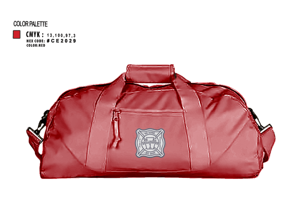 Duffle Bag, SHILLINGTON FIRE DEPARTMENT, Fire Department, Teamtime, Team time, sublimation, custom sports apparel, team uniforms, spirit wear, spiritwear, sports uniforms, custom shirts, team store, custom team store, fundraiser sports, apparel fundraiser