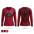 Cerberus unit 02 Women's Long Sleeve V-neck Shirt - 1