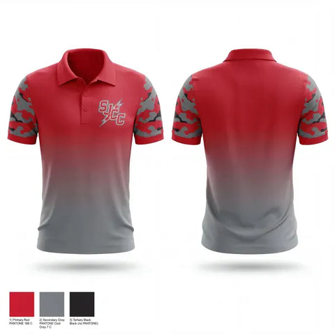 Short Sleeve Performance Polo, SJCC Wrestling, Wrestling, Teamtime, Team time, sublimation, custom sports apparel, team uniforms, spirit wear, spiritwear, sports uniforms, custom shirts, team store, custom team store, fundraiser sports, apparel fundraiser