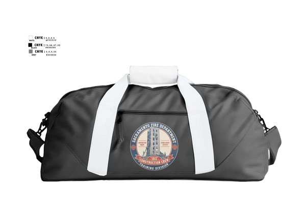 Duffle Bag, SFD Training, Fire Department, Teamtime, Team time, sublimation, custom sports apparel, team uniforms, spirit wear, spiritwear, sports uniforms, custom shirts, team store, custom team store, fundraiser sports, apparel fundraiser