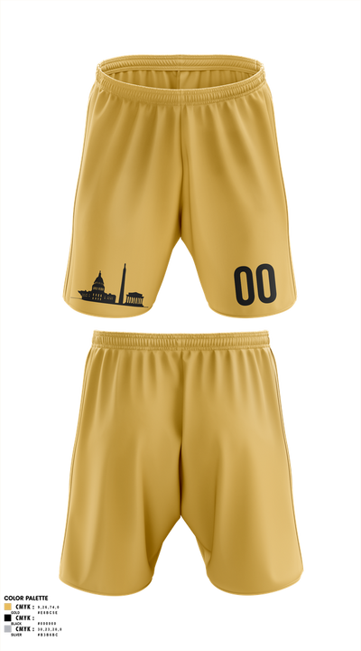 Flight School DMV 10889995 Mens Soccer Shorts - 2