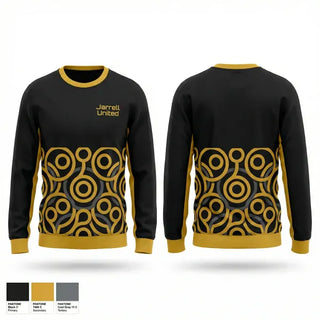 Crew Neck Sweatshirt, Jarrell United, , Teamtime, Team time, sublimation, custom sports apparel, team uniforms, spirit wear, spiritwear, sports uniforms, custom shirts, team store, custom team store, fundraiser sports, apparel fundraiser
