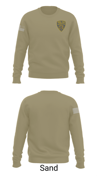 Crew Neck Sweatshirt, Hammonton Police, , Teamtime, Team time, sublimation, custom sports apparel, team uniforms, spirit wear, spiritwear, sports uniforms, custom shirts, team store, custom team store, fundraiser sports, apparel fundraiser