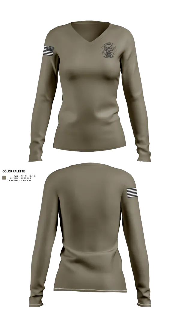 Womens Long Sleeve Vneck Shirt, Berklee, Police, Teamtime, Team time, sublimation, custom sports apparel, team uniforms, spirit wear, spiritwear, sports uniforms, custom shirts, team store, custom team store, fundraiser sports, apparel fundraiser