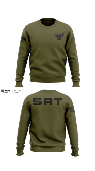 Crew Neck Sweatshirt, St. Louis SRT, Police, Teamtime, Team time, sublimation, custom sports apparel, team uniforms, spirit wear, spiritwear, sports uniforms, custom shirts, team store, custom team store, fundraiser sports, apparel fundraiser
