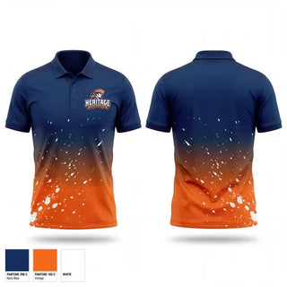 Short Sleeve Performance Polo, Heritage BOMM Colorguard, Cheer, Teamtime, Team time, sublimation, custom sports apparel, team uniforms, spirit wear, spiritwear, sports uniforms, custom shirts, team store, custom team store, fundraiser sports, apparel fundraiser