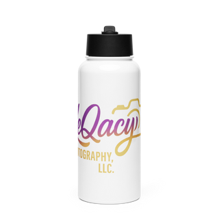 LeQacy Photography & Videography, LLC. 41903860 Stainless Steel Water Bottle with a Straw Lid