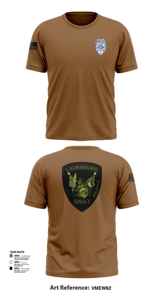 Short Sleeve Performance Shirt, Laurinburg SWAT, Police, Teamtime, Team time, sublimation, custom sports apparel, team uniforms, spirit wear, spiritwear, sports uniforms, custom shirts, team store, custom team store, fundraiser sports, apparel fundraiser