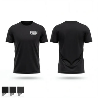 Short Sleeve Performance Shirt, Springfield Police Division, Police, Teamtime, Team time, sublimation, custom sports apparel, team uniforms, spirit wear, spiritwear, sports uniforms, custom shirts, team store, custom team store, fundraiser sports, apparel fundraiser