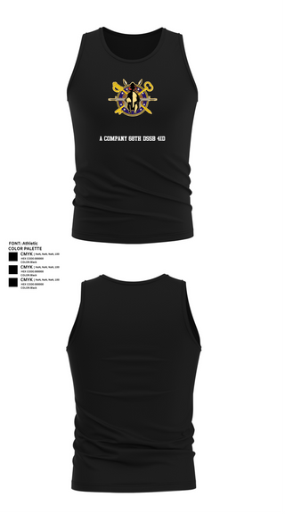 Tank Top, A Company 68th DSSB 4ID, , Teamtime, Team time, sublimation, custom sports apparel, team uniforms, spirit wear, spiritwear, sports uniforms, custom shirts, team store, custom team store, fundraiser sports, apparel fundraiser