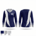 Rim Scots 55738208 Women's Long Sleeve V-neck Shirt - 1