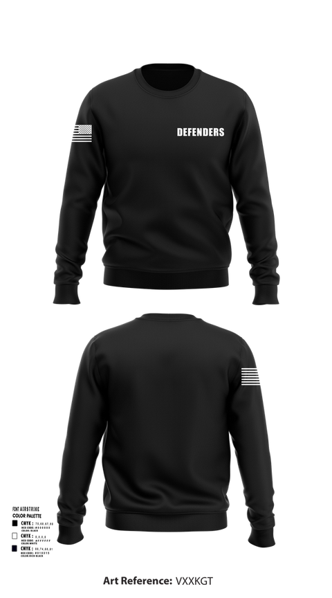 Crew Neck Sweatshirt, Defenders, , Teamtime, Team time, sublimation, custom sports apparel, team uniforms, spirit wear, spiritwear, sports uniforms, custom shirts, team store, custom team store, fundraiser sports, apparel fundraiser