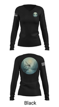 JM Autism association 75571009 Women's Long Sleeve V-neck Shirt - 37