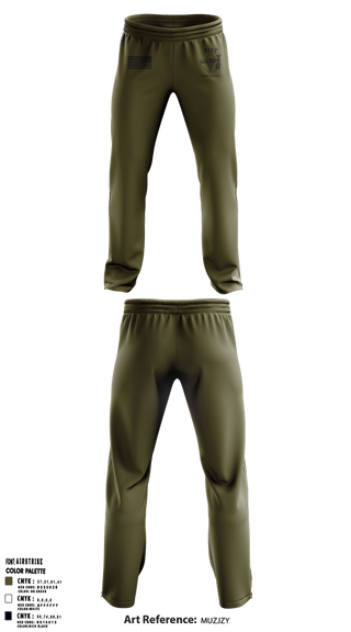 Sweatpants, HHB 160th FIST, Army, Teamtime, Team time, sublimation, custom sports apparel, team uniforms, spirit wear, spiritwear, sports uniforms, custom shirts, team store, custom team store, fundraiser sports, apparel fundraiser