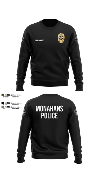 Crew Neck Sweatshirt, WARD COUNTY SRT, Police, Teamtime, Team time, sublimation, custom sports apparel, team uniforms, spirit wear, spiritwear, sports uniforms, custom shirts, team store, custom team store, fundraiser sports, apparel fundraiser