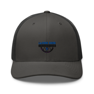Carbon Boys Basketball Retro Trucker Hat | Yupoong 6606