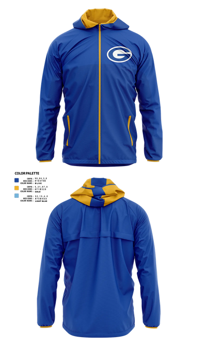 Gretna High School Baseball 91684950 Windbreaker - 30