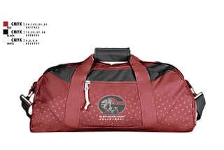 Duffle Bag, Glen Oaks High, Women's Volleyball, Teamtime, Team time, sublimation, custom sports apparel, team uniforms, spirit wear, spiritwear, sports uniforms, custom shirts, team store, custom team store, fundraiser sports, apparel fundraiser