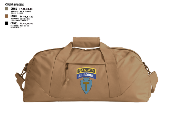 Duffle Bag, 1-143rd airborne infantry regiment, , Teamtime, Team time, sublimation, custom sports apparel, team uniforms, spirit wear, spiritwear, sports uniforms, custom shirts, team store, custom team store, fundraiser sports, apparel fundraiser
