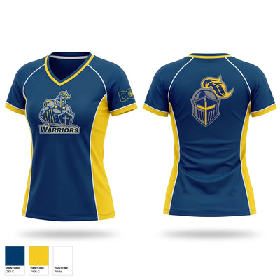Danville Christian Academy Women's Short Sleeve V-neck Shirt - 1