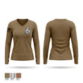 BRAVO 237th BSB 23646028 Women's Long Sleeve V-neck Shirt - 1