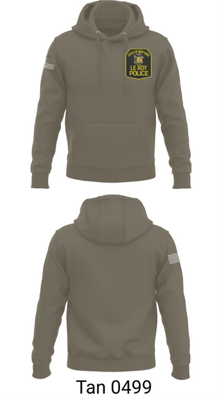Hoodie, LE ROY POLICE DEPARTMENT, Police, Teamtime, Team time, sublimation, custom sports apparel, team uniforms, spirit wear, spiritwear, sports uniforms, custom shirts, team store, custom team store, fundraiser sports, apparel fundraiser