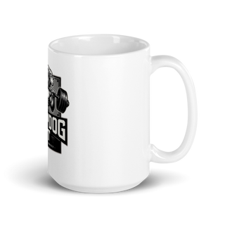 SheepDogFit 61689177 White Glossy Mug - Large